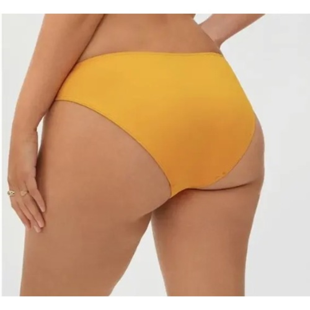NWT Everlane Swim Bikini Bottoms Nyle Low Rise‎ Yellow XXL Sustainable Swim